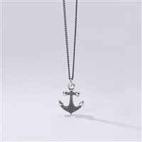 Collana Mabina Uomo COLLANA IN ARGENTO BRUNITO in Argento 553382 - 553382